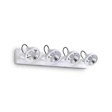 Stropna lampa, Glim, ID200217, PL4, GU10, bijela