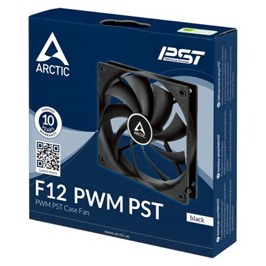 ARCTIC Ventilator, F12 PWM PST, 120mm, 230-1350 okr/min