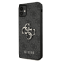 GUESS Zaštitna maska GUHCN614GMGGR, za iPhone 11, crna, zlatni logotip