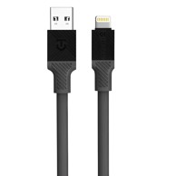 TACTICAL Fat Man kabel USB-A na Lightning KP31181, 1 m, sivi