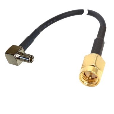 Antenski kabel TS9 utikač / SMA utikač, RG174, 3 m