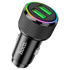 HOCO Auto punjač NZ14 Guerrero, 2 x USB, QC, 36 W, crna