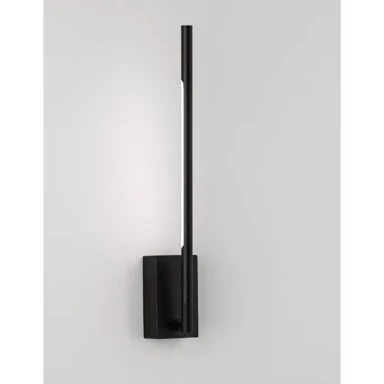 Zidna lampa Raccio, LED, 6 W, 3000 K, 426 lm, IP20, crna