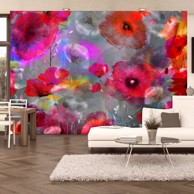 Foto tapeta Painted Poppies 200x140