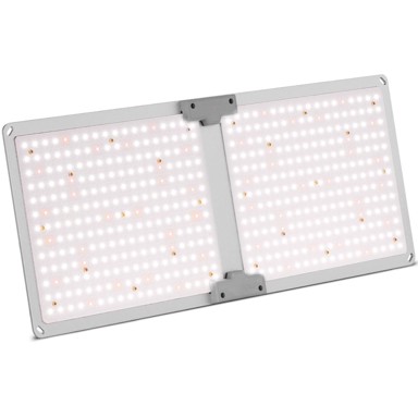 HILLVERT Lampa za rast biljaka punog spektra, 60 x 24 cm, 468 LED, 220 W, srebrna