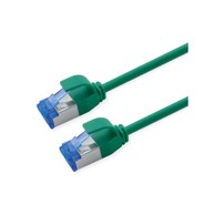 ROLINE Mrežni kabel Cat.6A S/FTP (PiMF), slim, LSOH, RJ-45, 0.3 m, zeleni