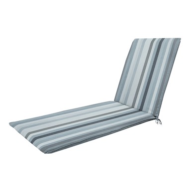 Jastuk za ležaljku Oxford, 200 x 70 x 3 cm, siva
