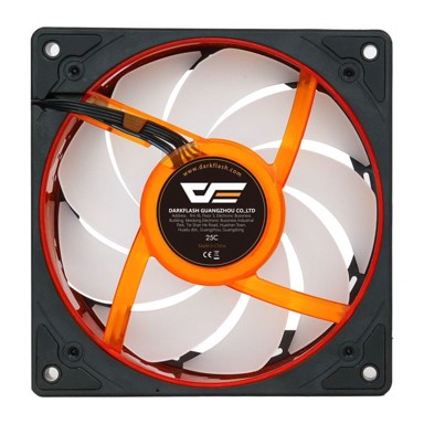 DARKFLASH Ventilator DE8, crni