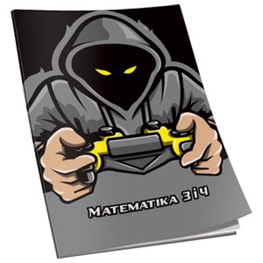 CONNECT Pisanka matematika za 3 i 4 razred Premium Boy, B5, kvadratići, 48 lista, meki uvez