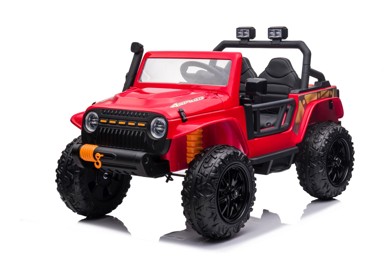 Auto na akumulator Jeep Monster XB, crveni