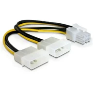 Molex adapter PCI Express 6-pin, 5 cm