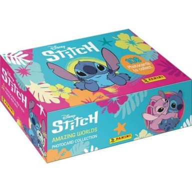 PANINI Paket naljepnica Stitch Amazing Worlds, 120 dijelova