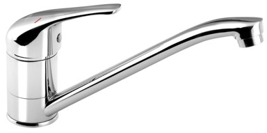 SAPHO HOFFER Kuhinjska slavina, stojeća, rotirajući izljev, 221 mm, krom