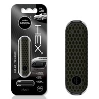 AROMA CAR Osvježivač zraka HEX Black, polimerski
