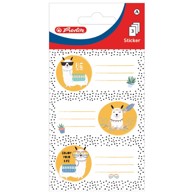 HERLITZ Etikete školske papir životinje 50034284 blister