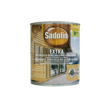 SADOLIN Extra Debeloslojna lazura za drvo s UV zaštitom 2.5 L, hrast rustikal