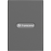 TRANSCEND RDE2 vanjski čitač memorijskih kartica USB 3.2 gen. 2, SD siva