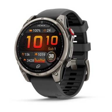 GARMIN Pametni sat Fenix 8 Pro LTE 010-03198-11, 47 mm, AMOLED Sapphire, titanium, graphite remen