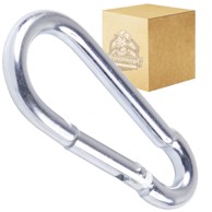 Vatrogasni karabiner bez sigurnosti DIN5299C pocinkani 12 x 140