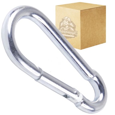 Vatrogasni karabiner bez sigurnosti DIN5299C pocinkani 12 x 140