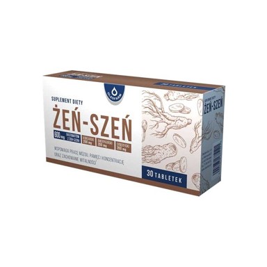 OLEOFARM Ginseng 30 tableta, smeđi