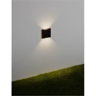 IKO Vanjska LED zidna svjetiljka NL9019222, 1 W, 45 lm, IP67, 3000 K, crna