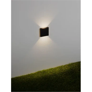 IKO Vanjska LED zidna svjetiljka NL9019222, 1 W, 45 lm, IP67, 3000 K, crna