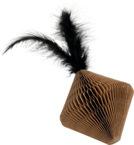 ANIONE Igračka za mačke od kartona sa zvoncem