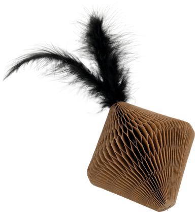 ANIONE Igračka za mačke od kartona sa zvoncem