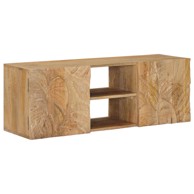 TV kabinet za zid s policom i pohranom, 100 x 30 x 35 cm
