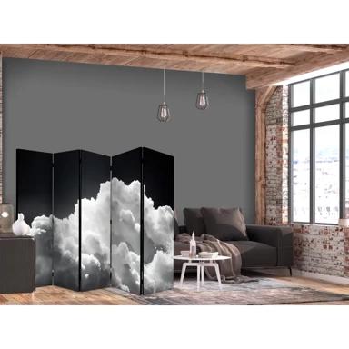 Paravan Otkrijte beskrajnu igru sunčeve svjetlosti, Oblaci i sjene na nebu, 225 x 172 cm