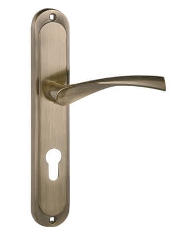 METAL-BUD Kvaka za WC vrata MP KL ZD7WP, Diana, 72, patinirana