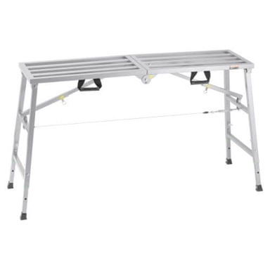 VEVOR Radna platforma podesive visine, 1450x495x700 mm, sklopive ljestve