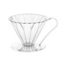 CAFEC dripper za kavu Flower od tritana, veličina 1, prozirni, TFD-1