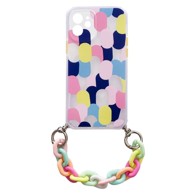 HURTEL Futrola Color Chain Case, za Samsung Galaxy A72 4G, gel, lančić, višebojna