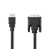 NEDIS HDMI – DVI-D kabel, 24 + 1 pin, 1080p, 3 m, crni