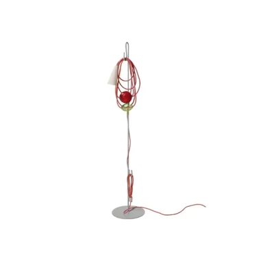FOSCARINI Podna lampa Filo Lettura, smaragdni kralj