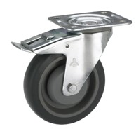 DÖRNER + HELMER Skretni kotač s kočnicom 100X32 mm 105x85 mm
