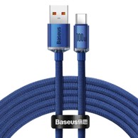 BASEUS USB kabel C, 5A, 100 W, 1.2m, plavi 