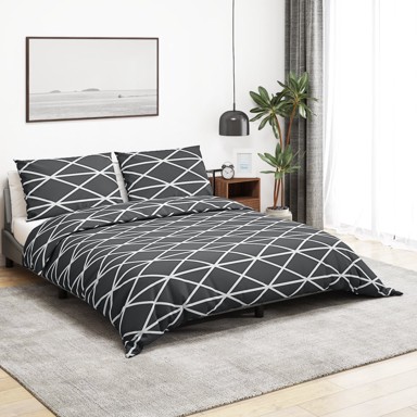 Zaštitna navlaka za krevet sivi 155x220 cm pamučni