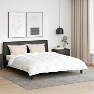 Poplun s jastukom 3 kom. bijeli 240 x 260 cm paperje