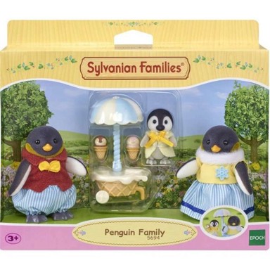 SYLVANIAN FAMILIES Set 5694 pingvin, bijela  