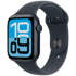 APPLE Watch SE 3, 44mm, plava, plava silikonska narukvica, S/M