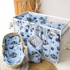 BABYU Vreća za spavanje za bebe, ljetna, podesiva, 0,5 TOG, 0-9 mjeseci, pamuk-muslin
