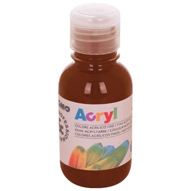 Akrilna boja 402TA125745, 125 ml, zagasito smeđa