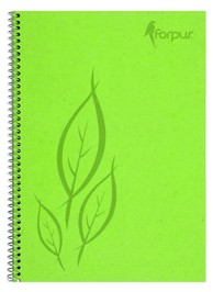 FORPUS Spiralna bilježnica A4 Eco-line, mali karo uzorak