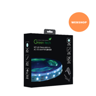 GREEN TECH LED traka 5 m s adapterom 4,8 W/m 3528 60 LED 6000 K IP65
