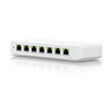 UBIQUITI Switch USW-Ultra-60W, 8x RJ45 1G, 7x PoE out, 1x PoE in, L2, upravljani