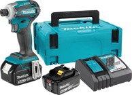 MAKITA Akumulatorski udarni odvijač LXT s kovčegom DTD172RTJ