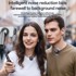 YESIDO Bežični mikrofon KR21 USB-C 2 komada crni